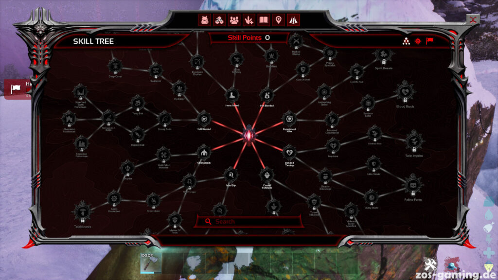 Skilltree in ARK Ascended Lost Colony ARK ASA Skilltree